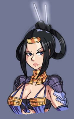 bigdeadalive:  Alright, finally got some stuff posted!  Top three are bust drawings of Kitana from MKX.  With the Royal Storm, Mournful and Assassin variations respectively shown.  Probably my favorite one is Royal Storm because one; she’s got some
