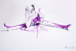 donttypeangry:  politemachinegun:  lolbatty:  metalonmetalblog:  Pierre Fudaryli - Chromaphilia  project (affinity to the color) This project represents the intrinsic sensuality of the female anatomy, its different shapes,folds, contortions and voluptuous