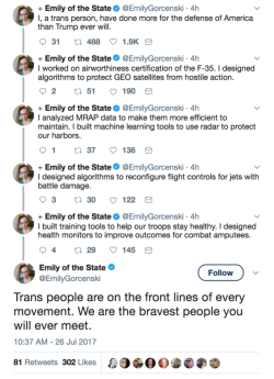 buzzfeedlgbt:Here’s What Trans Veterans Are Saying About Trump’s Trans Military Ban