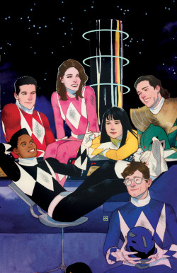 kevinwada:  Mighty Morphin Power Rangers #1 Variant Coverhttp://comicsalliance.com/boom-power-rangers-makeover-kevin-wada-cover/