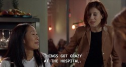 showmethesneer:  I’m watching Under The Tuscan Sun for Sandra Oh and then before I could even say “oh my god it’s Addison!” they fucking kissed. her first line is even “I’m sorry, things got crazy at the hospital.” WHERE was this episode