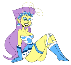 sb99stuff:  Princes Mandie from The Fairly Oddparents. I think it’s been over a year since I drew this character.  Hot mama!!Just like the pinup photo for the episode.