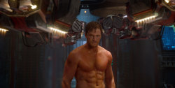 meta87:  harvzilla:  A quick manip for @meta87. A little alienifcation of Chris Pratt (Inspy post here)  “Where are you taking me?!” Peter Quill, or better  known as Starlord throughout the galaxy, said as the hulking blue alien  dragged him through