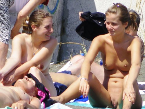 European nude beach girls