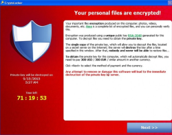 blackcatula:  supaslim:  WARNING ABOUT A REALLY NASTY NEW VIRUS. Meet CryptoLocker. It’s your worst nightmare. A lot of antivirus software, including the big names, cannot yet detect or stop it. If your computer gets it, CryptoLocker takes all your