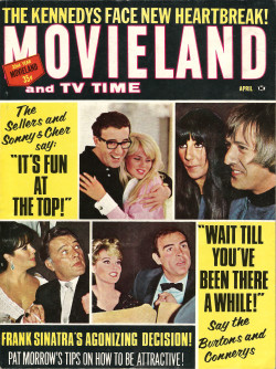 Movieland and TV Time, April 1966. From a charity shop in Arnold, Nottingham.