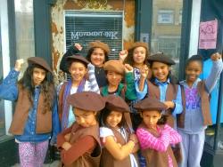 babybornwomyn:  profeminist:  redhester:  thisisfusion:  Meet the Radical Brownies, the younger, edgier girl scouts who earn badges for promoting social justice.  Image courtesy of the Radical Brownies.  FUCK YES.  OH YES.  ALL OF THE YES.   &ldquo;Not