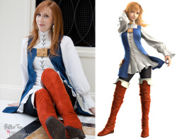 atelierheidi:  Throwback to one of my first cosplays ever: Refia from Final Fantasy III. I know I posted about her recently, but here’s a comparison with my reference image! The white dress is one of the first garments I ever made, back in the fall