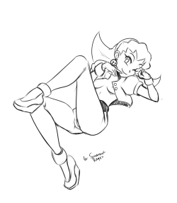 drcockula:  Tron Bonne request for SoubriquetRouge ^^ I really can’t draw her at all oyyy OTL *used a reference for the top* Here you go SR I hope you like this xD 