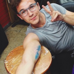 digitaldowntown:  #fbf when I got my latest tattoo… I feel it’s about time to get another one (or ten) soon. 😜