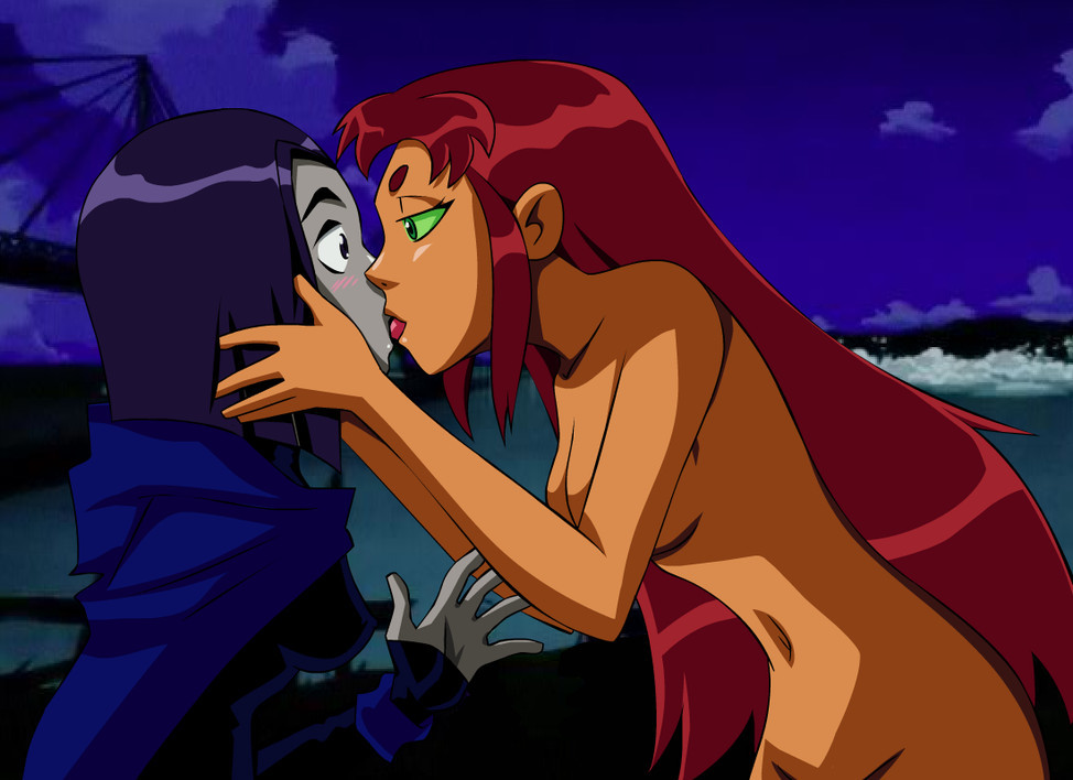 Teen titans starfire and black fire