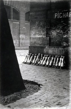 photos-de-france:  Aux Abattoirs de La Villette, Paris, 1929.Beurk…