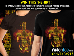 aplentee:  It’s about time for another Aplentee giveaway…so… This week you have 2 chances of winning one of these Shiny t-shirts by entering here on tumblr and over on Facebook. To enter on tumblr all you have to do is: Follow our Aplentee