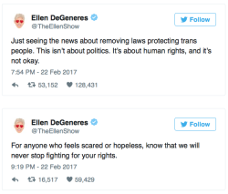 micdotcom:  Celebrities are slamming Trump for lifting federal protection for transgender students