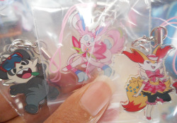 princessharumi:  I still have lots of Pokemon charms left for sale ! The last of my stock has been bumped down in price to ů each or ฤ for the whole set, free shipping (USA Only!) Get them at my store ! http://catscrown.tictail.com/ 