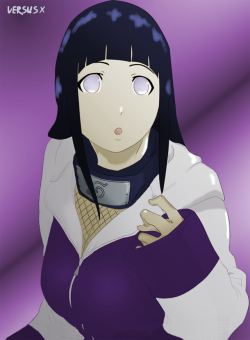 oppaidattebayo: More Hinata ^^ Based on a panel from the Naru Love comic by LINDA Project.  