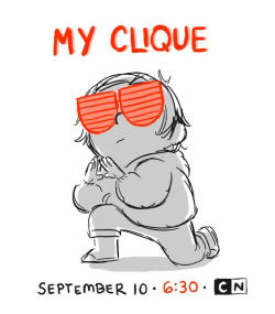 wedrawbears:  dannyducker:  the very first episode i ever did revisions for is airing tomorrow night ain’t nobody fresher than my clique   Get hyped everyone, Chloe returns!!