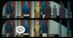 godtricksterloki:  siege-loki-problems:  Thor: The Dark World prelude #2 Odin confronts Loki.   OUCH!  ALL HAIL ODIN! Treating people the way they deserve. No exceptions.