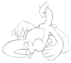 Lugia!I’m starting to get more confident in drawing Pokemon.