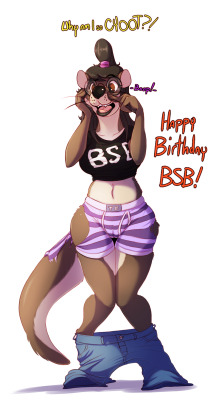 watdraws:  Little doodle for BSB’s birthday :B Speaking of which, BSB never did upload his doodle for my birthday, consider this a call-out post :V   I want those gotchies &lt;3