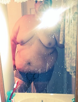 i-lust-you-chubs:  Dirty Bathroom mirror selfie. Excuse the mirror and enjoy the picture.  Juan is the hottest guy. wow thank you so much!!  here’s his Tumblr: wait4itjuan  just because Juan is a good friend of mine (and hot of course)