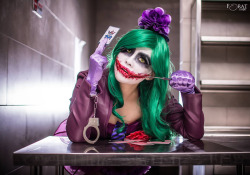 geekygeekweek:  &lsquo;Geeks-R-Sexy&rsquo; of the day! Female Joker Cosplay Cosplayer: Yugana Senshi Uon Photography: Forat Shot Malaysia KL 