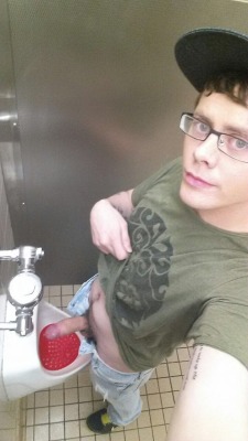 humiliatethefag:  except instead of using a urinal i’d use a fag  Gag the fag with piss