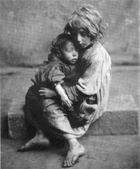 Abandoned children, London - 1905 Nudes &amp; Noises  