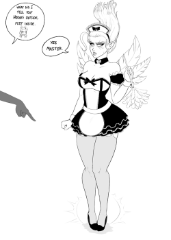 Commissioned pic, Maid SpiritEDIT: fixed grammar, thanks for pointing it outhiresCommission pricesPatreon