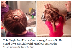 prolicidal:envyadams:This Man Did Something That’s Already Expected Of Women But He Gets Extra Praise Cause He’s A ManNo. A lot of women don’t go to cosmetology classes to learn how to do hair, they have the experience from growing up-their mom