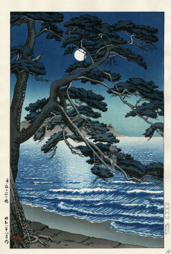 hajandrade:  Kawase Hasui (Japanese, 1883 - 1957): Full Moons 
