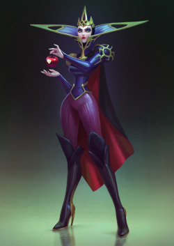 lagunaya:    I decided to redesign Evil Queen from Snow White  https://www.artstation.com/artwork/evil-queen-b52bb16e-10f4-4c7b-83cc-94ca564ee6d0 https://instagram.com/lagunaya/ 