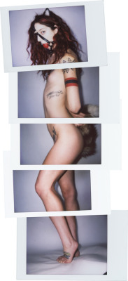 derekwoodsphotography:  HAPPY BIRTHDAY CAM! Found these in my library and figured what day better to get them edited and posted then on Cam’s birthday. Everyone go wish her a happy birthday. Cam Damage. LA. 2012. Instax Mini 1051-1055. 