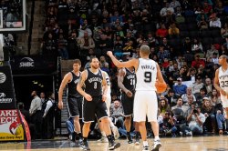 the french prince/spurs vs dwill/bk nets