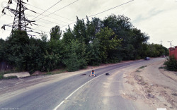Image collected by Jon Rafman from google street view.