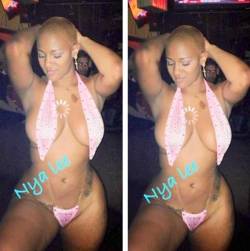 thycklikechocolate:  Sexxy Nya Lee but she got a piss poor attitude…..  She need check her attitude. Makes her a ugly chic