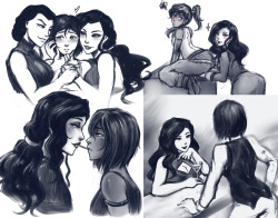 korrasami trash with a touch of kuvira 