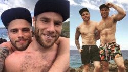 hornyclick:  fuckyoustevepena: He’s NAKED! Check out Gus Kenworthy’s Boyfriend Matthew Wilkas nudes.   Gus has crazy good taste. That Gus guy is so fucking cute. Can’t handle it.