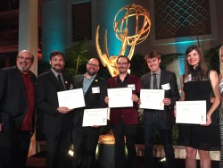 owner-of-wendys:  There’s nothing better than making something you’re proud of with people you like. Team Wander at the Prime Time Emmy Nominees Reception. Right to left : Amy Higgins, Ben Joseph, Eddie Trigueros, Frank Angones, Dave Thomas. 