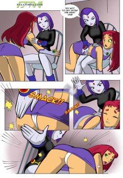 cartoonsexx:  The Blame Game: Page 5  Click the pic and I get 0.3 cents ;) —Cartoon Sexx