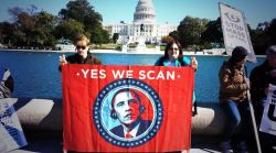 angelclark:  #StopWatchingUs Thousands Protest Against NSA Spying In DC (PHOTOS) Thousands marched on the National Mall in Washington, DC to protest covert surveillance operations by the National Security Administration, NSA, on the anniversary of the
