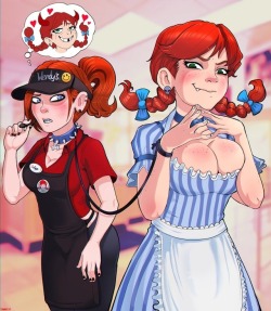 ihen-tai:  I knew Wendy’s Twitter was on fire 24/7 but this new Smug Wendy trend is on a whole ‘nother level. Man, if only I could afford those buns.. ☹