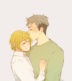 lyndraws:  these two are so damn cute help me  
