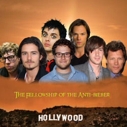 dallasboi1992:  The heroes Hollywood has been waiting for The Fellowship of the Anti-Bieber 