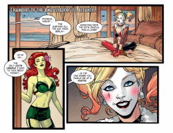 progmanx:  Harley and Ivy being beautiful bisexuals in DC Bombshells #54   &lt;3 &lt;3 &lt;3