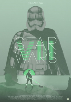 gokaiju:    Star Wars VIII The Last Jedi (Rian Johnson, 2017) Alternative Poster by Gokaiju  