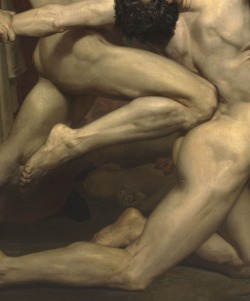 mad-maddie:  laclefdescoeurs:  Detail from Dante and Virgil, 1850, William-Adolphe Bouguereau   