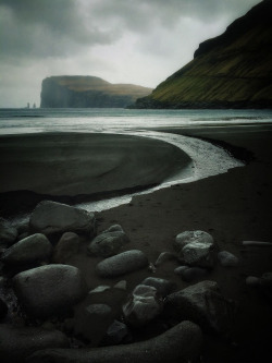 cjwho:  Faroe Islands by Julian Calverley  From the Artist: We recently spent a wonderful week on the Faroe Islands, shooting for Land Rover. These beautiful islands have an atmosphere all of their own, so when I’m asked to describe them, it’s hard