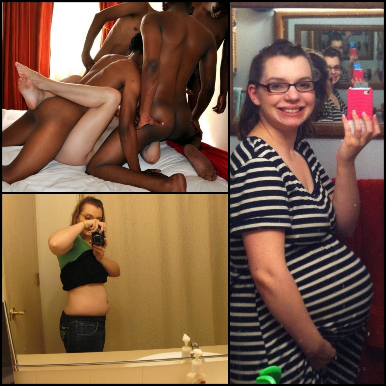 pregnant black baby porn