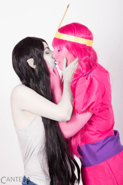   I&rsquo;m gonna drink the red from your pretty pink face  microkittycosplay as PBladyandlily as Marcy! 
